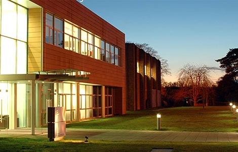 Roke Romsey site at night 